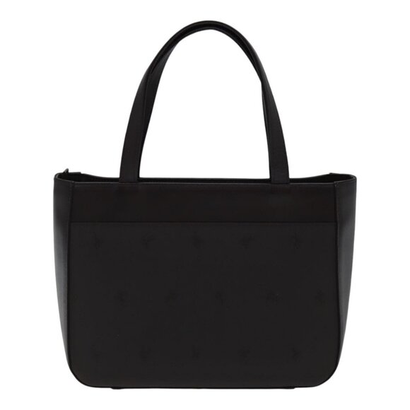 BURBERRY Hand Bag Nylon Leather Brown Silver Auth - Picture 2 of 16